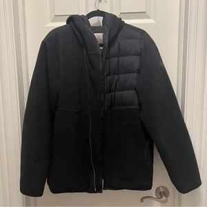 Moncler Men’s Fleece Puffer Jacket 3 Black